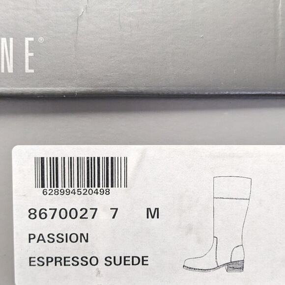 La Canadienne Passion Knee High Boots, Espresso Suede, Women's 7 - Picture 7 of 7